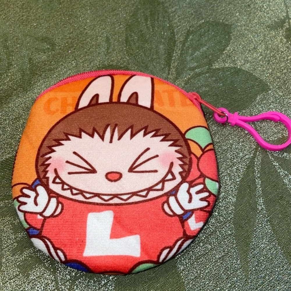 NWOT Labubu Coin Purse with Key Ring.